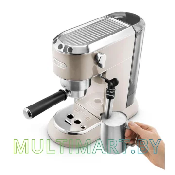 Рожковая помповая кофеварка DeLonghi Dedica Metallics EC785.BG картинка 2